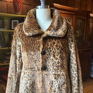 Leopard Coat- Reversible for Rainy Days !